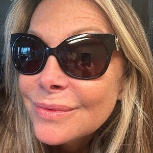 Tory Burch tortoiseshell sunglasses